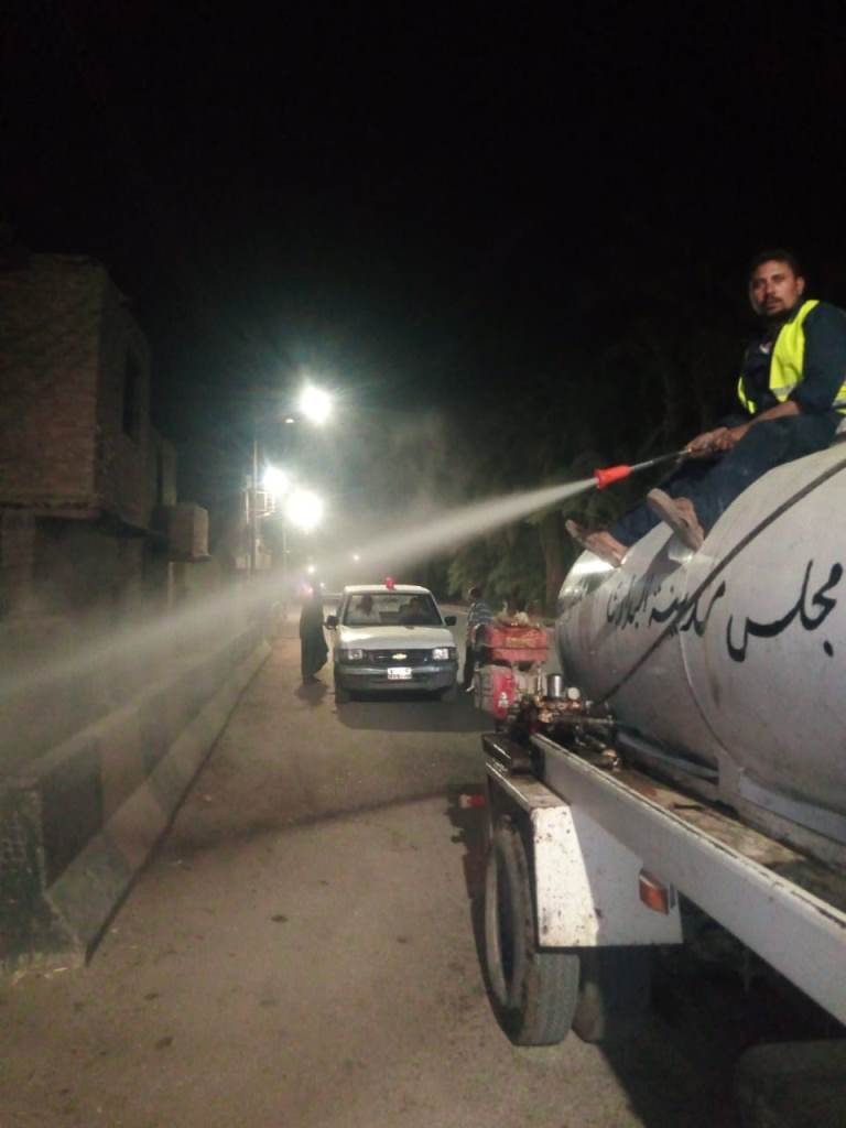 حملات الرش والتعقيم بأسيوط (3)