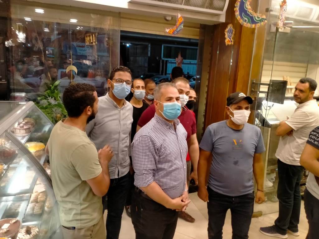 حملات لغلق المحلات بمراكز وأحياء المحافظة  (10)