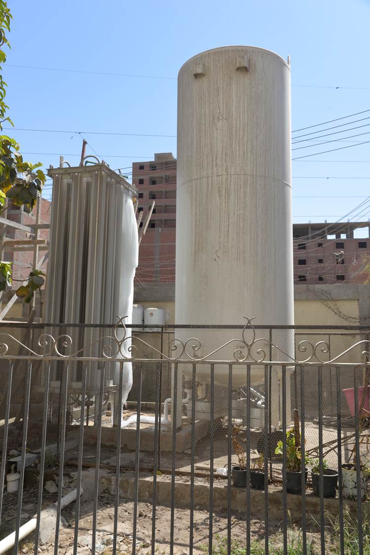 تفقد مولد الاكسجين بمستشفى الايمان العام (11)