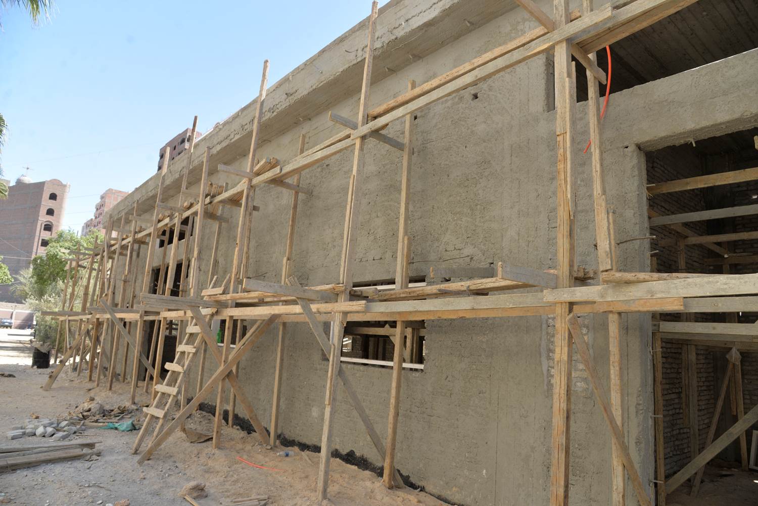 تفقد مولد الاكسجين بمستشفى الايمان العام (8)