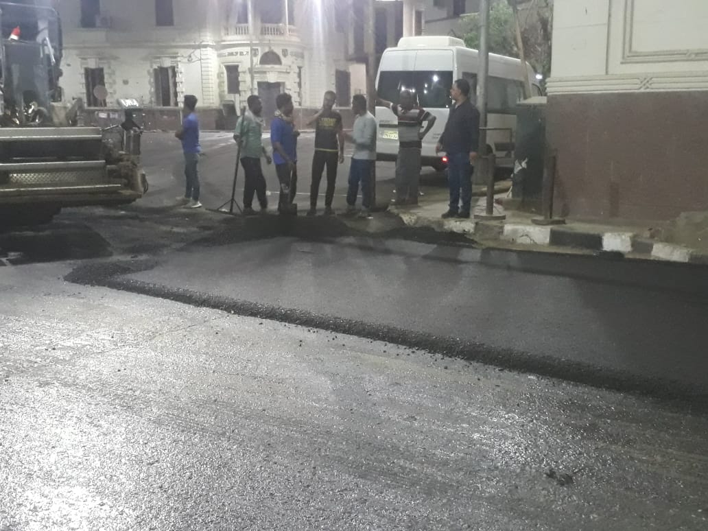 رصف ميدان البنوك (5)