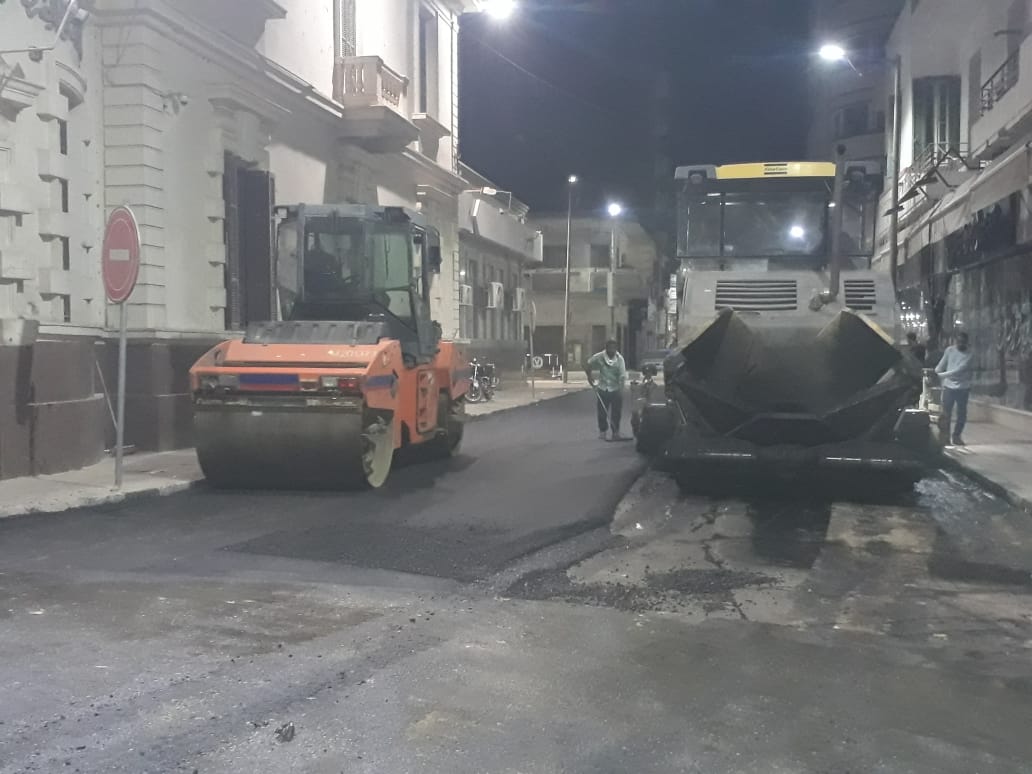 رصف ميدان البنوك (2)