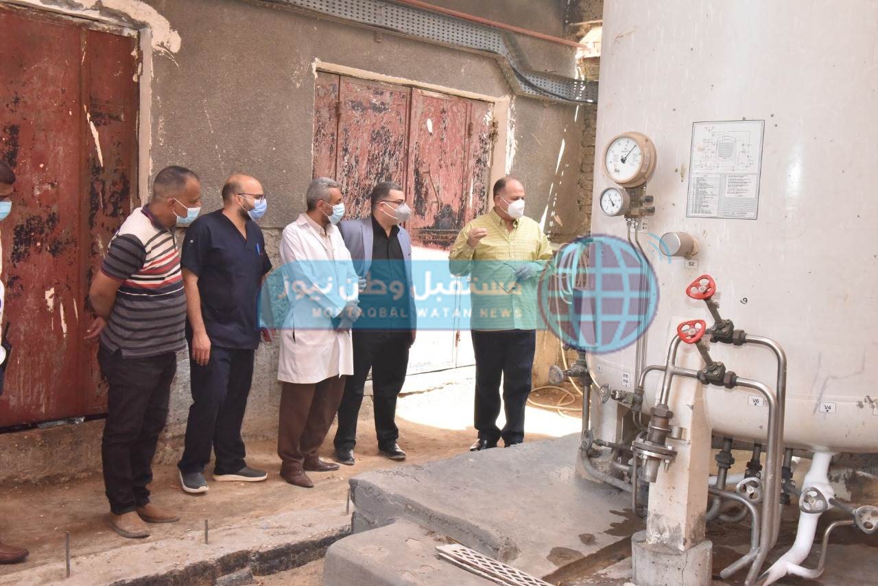 محافظ أسيوط يتفقد مستشفيات المبرة الصدر والحميات  (3)