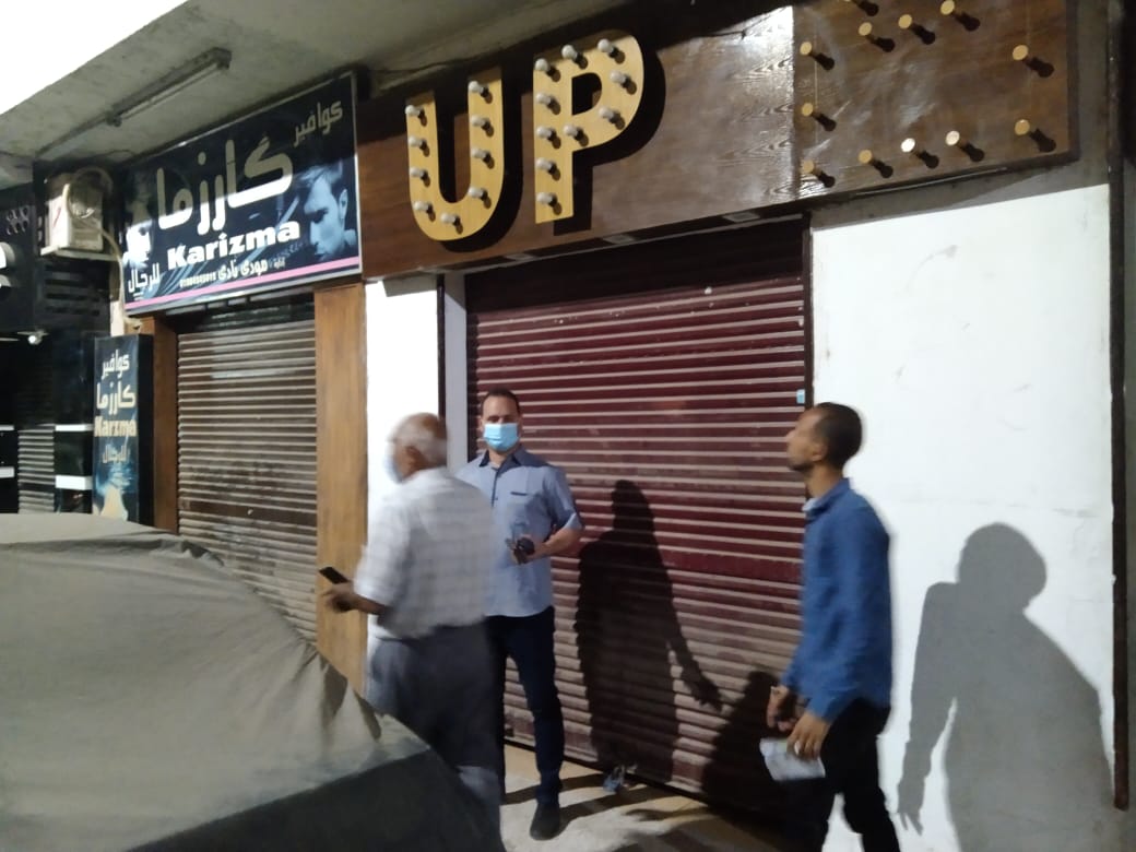 تحرير محاضر عدم تطبيق الاجراءات الاحترازية (9)