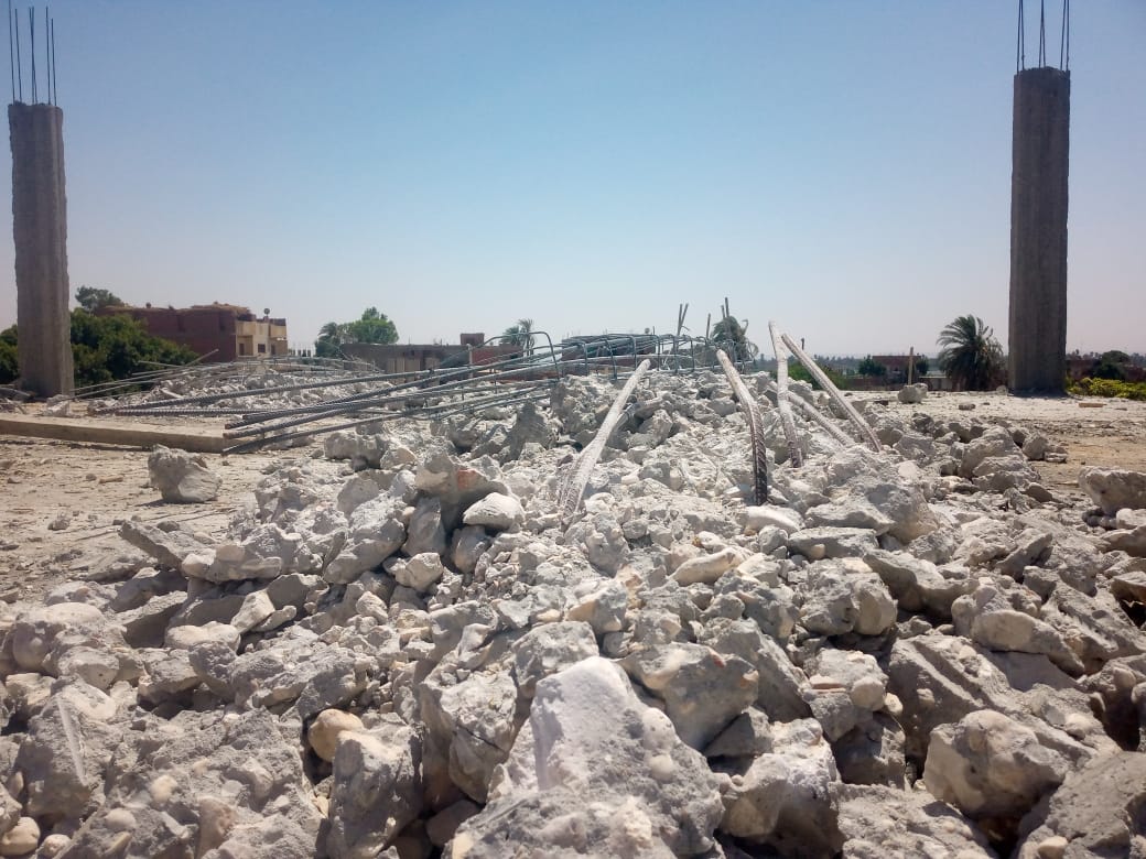 حملة ازالات بمراكز أسيوط (8)