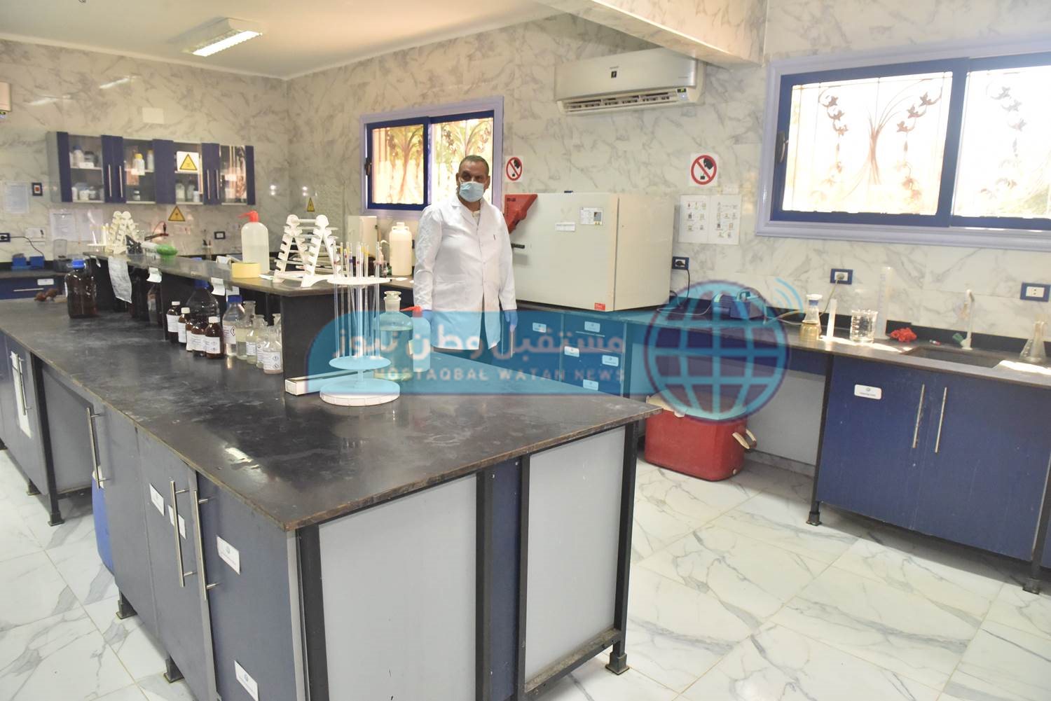 محافظ أسيوط يفتتح إحلال وتجديد مشروع محطة معالجة صرف صحي عرب المدابغ  (7)