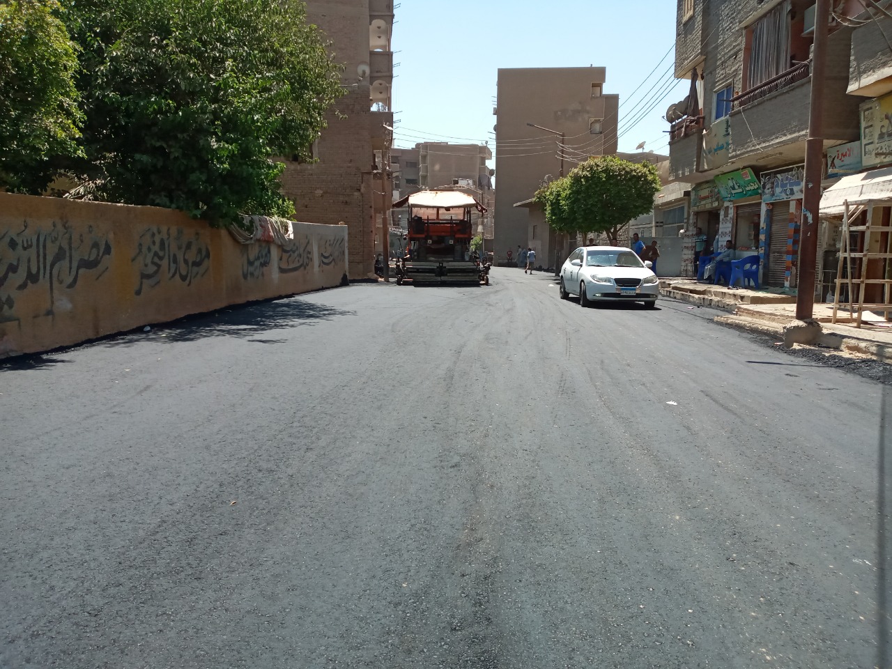 رصف مركز القوصية (5)