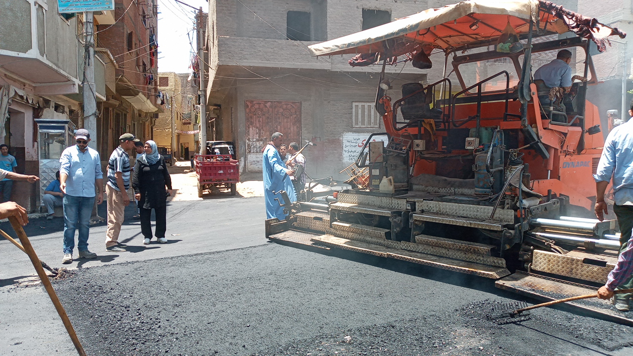 رصف مركز القوصية (3)