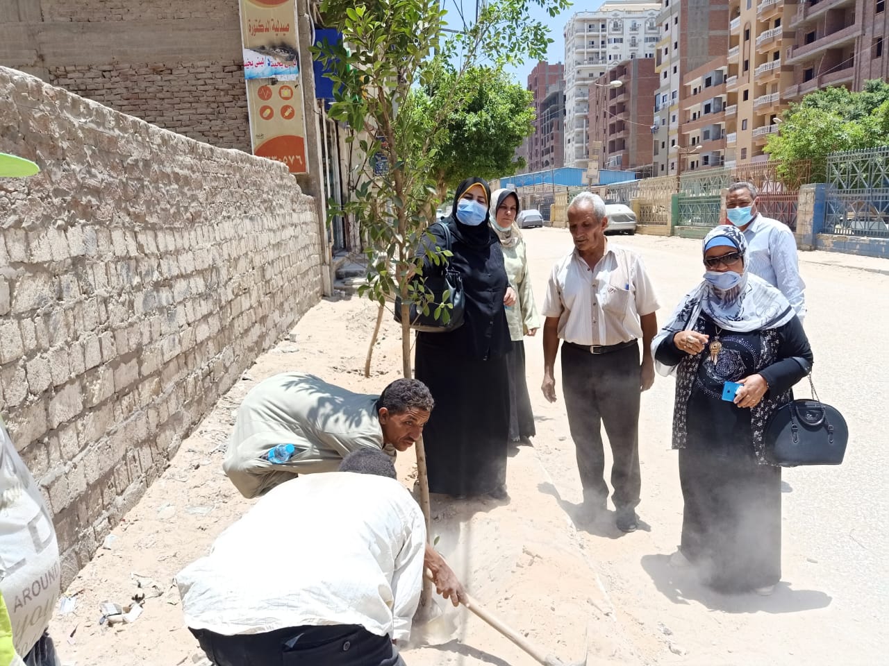 حملات تشجير وتوعية (12)