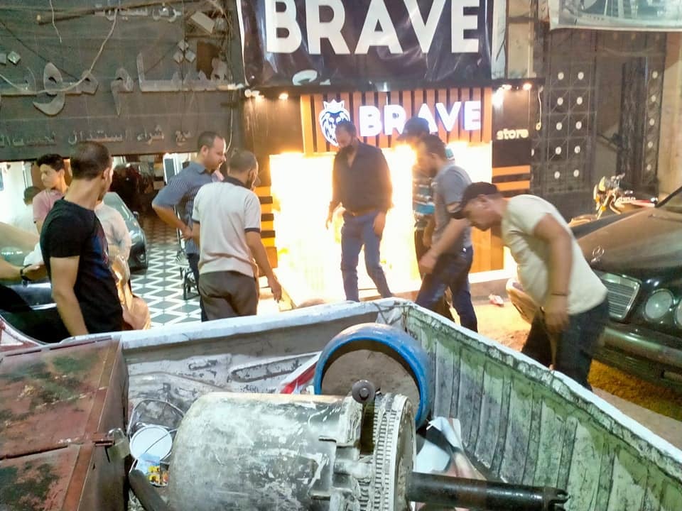 تنفيذ حملات لإزالة الإشغالات وتعديات الباعة الجائلين والحواجز الحديدية والأسمنتية بالقوصية وحي شرق (