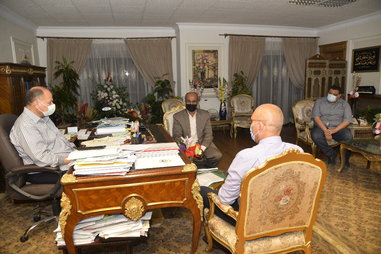 لقاء وفد جهاز التعمير (1)