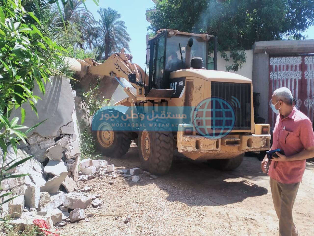إزالة 478 حالة تعدي واسترداد 533 فدان و40 ألف متر خلال الموجة الـ 18  (12)