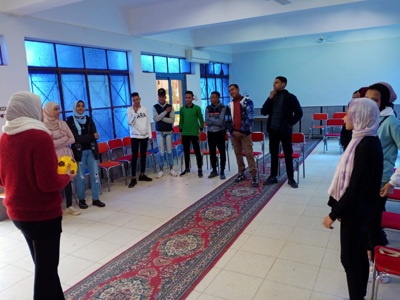 تنفيذ برنامج  دورنا في 3 مراكز شباب بواحة الخارجة  (5)