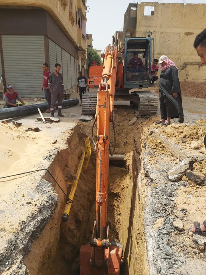 تطوير منطقة  عين بشارة بواحة الخارجة  (5)