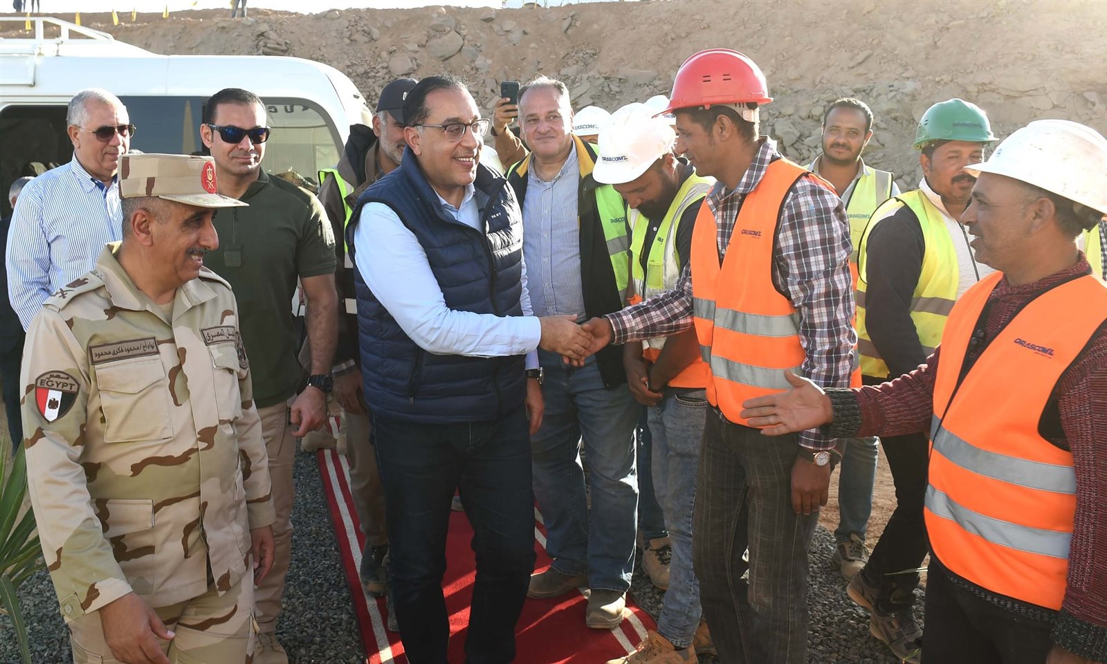 استصلاح وزراعة آلاف الأفدنة في منطقة جنوب الوادي بـ�توشكى�