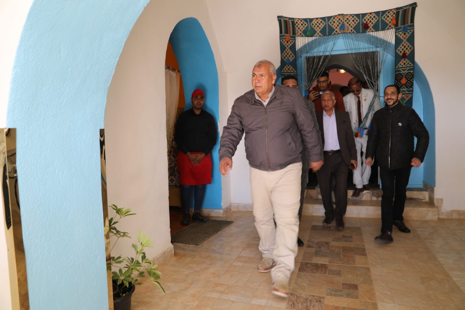 افتتاح قرية سياحية بمركز الداخلة  (2)