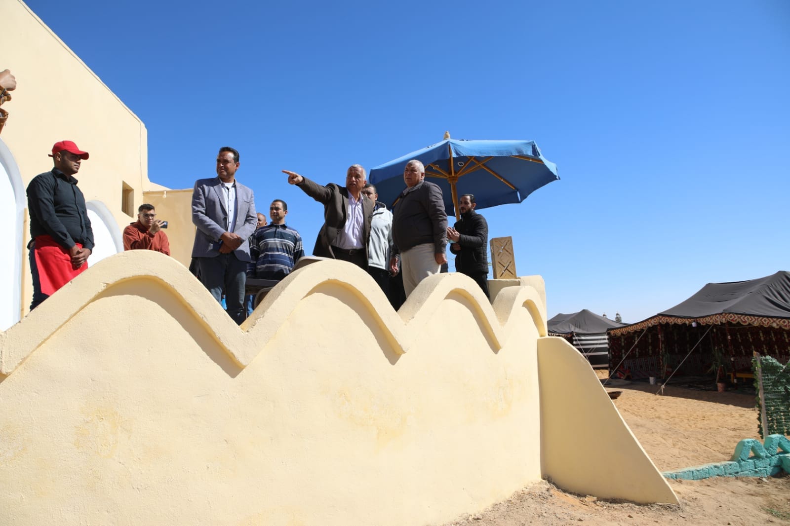 افتتاح قرية سياحية بمركز الداخلة  (3)