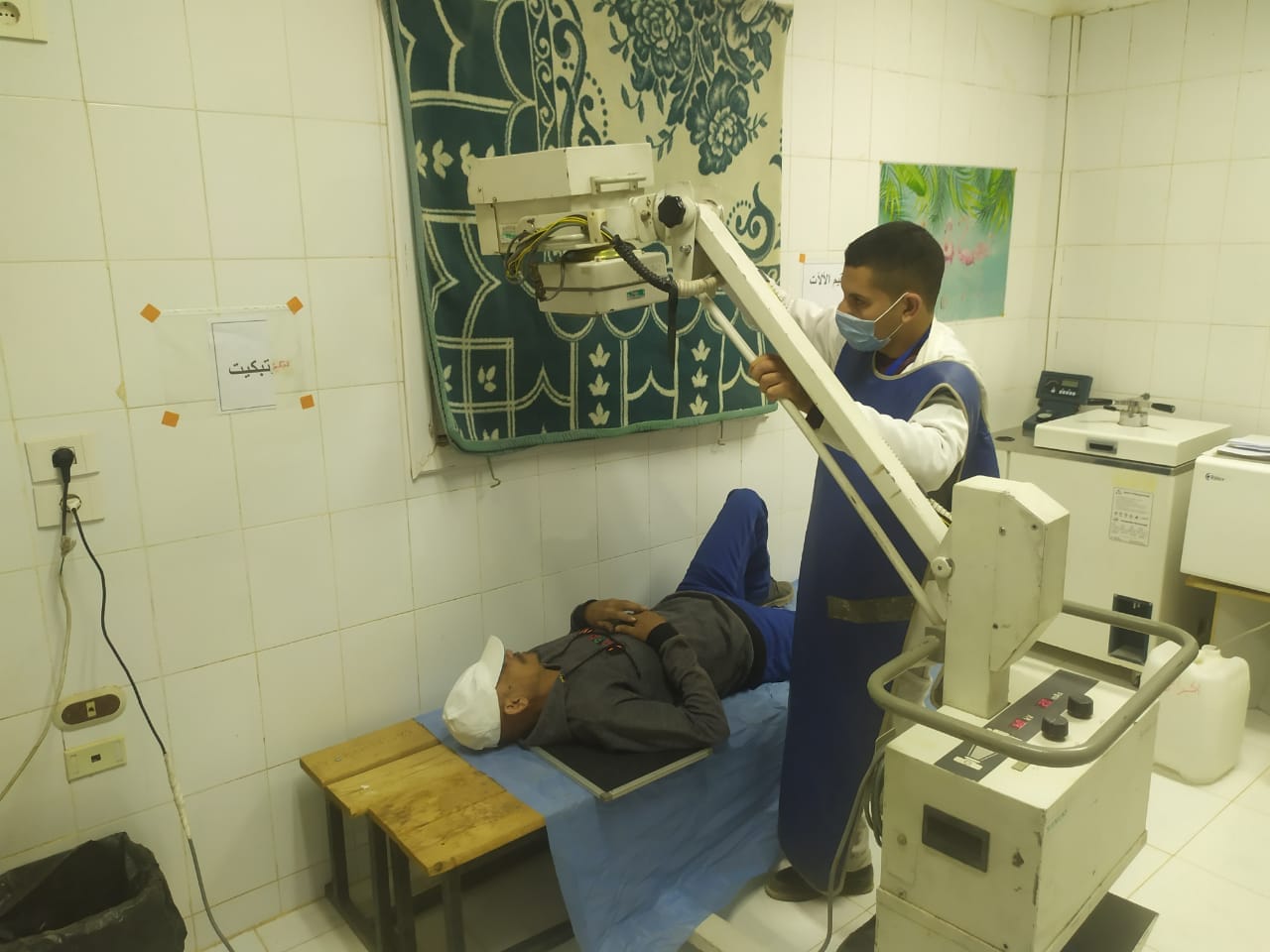 قافلة طبية مجانية لقرية الجزائر بمركز الخارجة في الوادي الجديد (2)