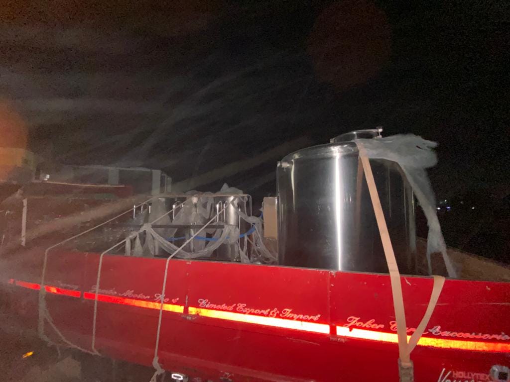 معدات اكبر تصنيع البان  في الوادي الجديد ضمن حياة كريمة  (1)