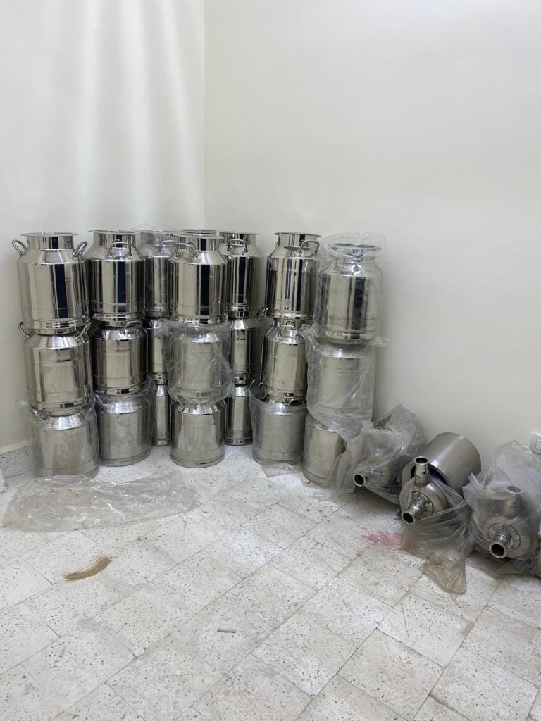 معدات اكبر تصنيع البان  في الوادي الجديد ضمن حياة كريمة  (3)