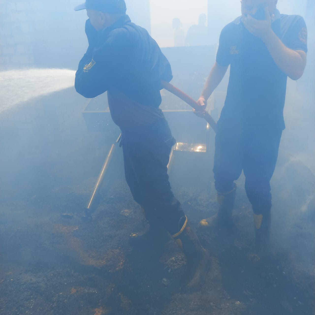 اندلاع حريق في حظائر ماشية بمركز الخارجة في الوادي الجديد  (6)