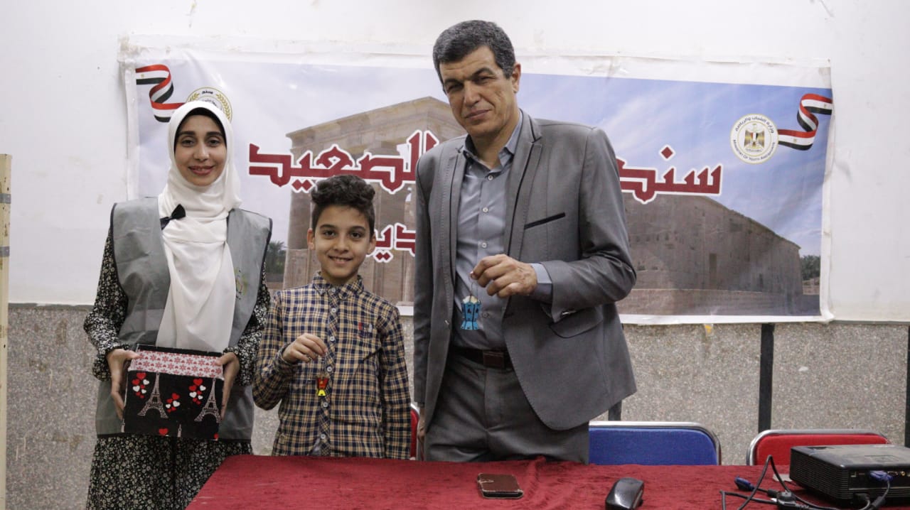 تنفيذ المبادرة بمركز الخارجة