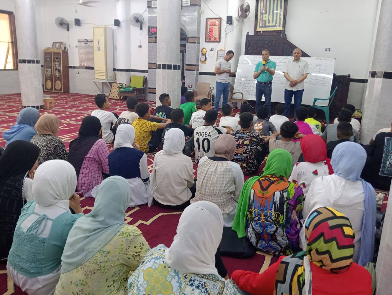  بدء برنامج المراجعات النهائية بالمساجد لطلاب الشهادة الإعدادية بالوادي الجديد  (2)