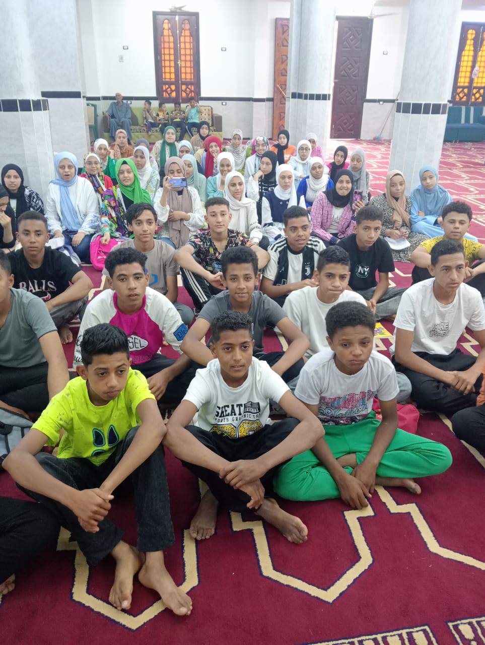  بدء برنامج المراجعات النهائية بالمساجد لطلاب الشهادة الإعدادية بالوادي الجديد  (3)