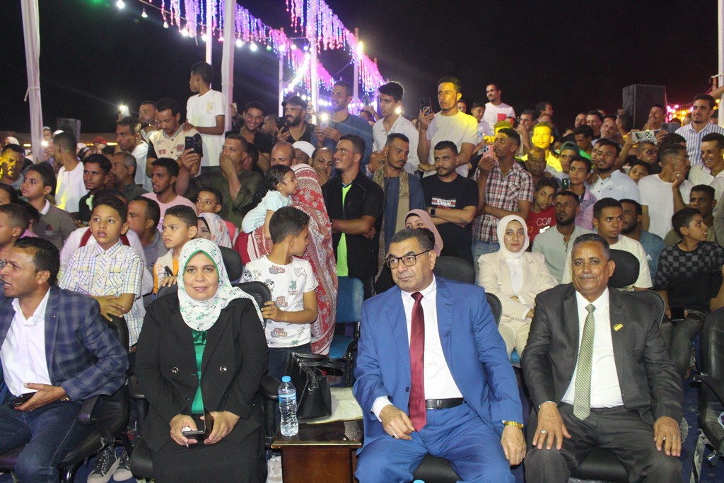 قيادات محافظة الوادي الجديد في حفل العيد القومي  (1)