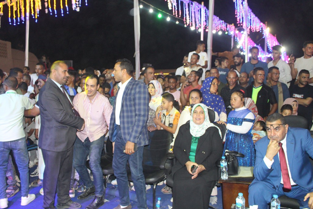 قيادات محافظة الوادي الجديد في حفل العيد القومي  (2)