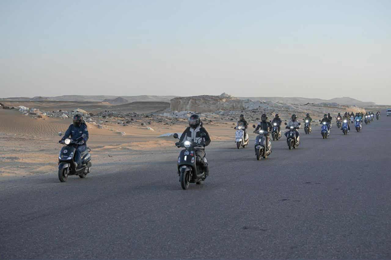 رالي تحدي عبور مصر يمر بمركز الداخلة (6)