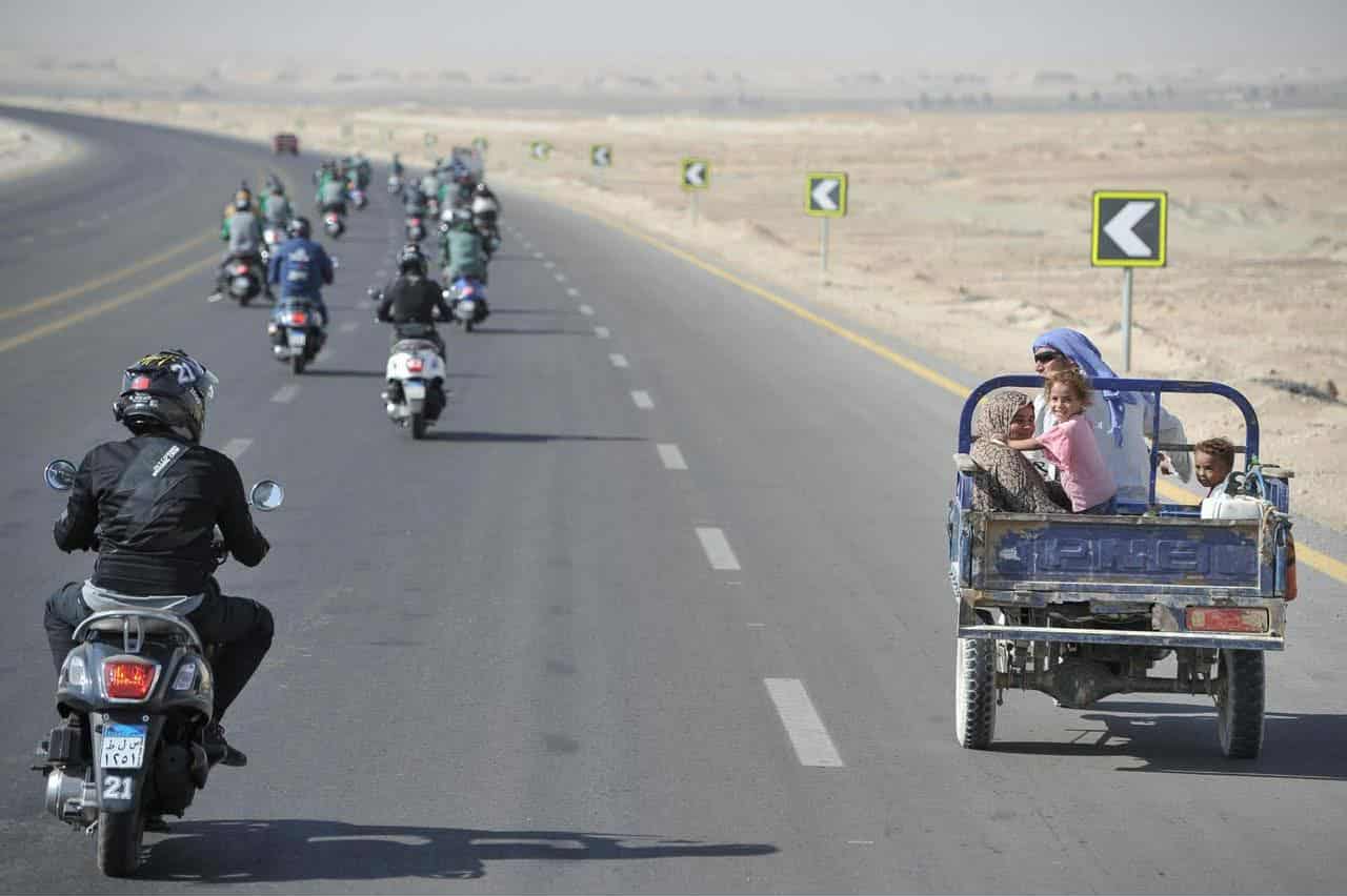 رالي تحدي عبور مصر يمر بمركز الداخلة (5)