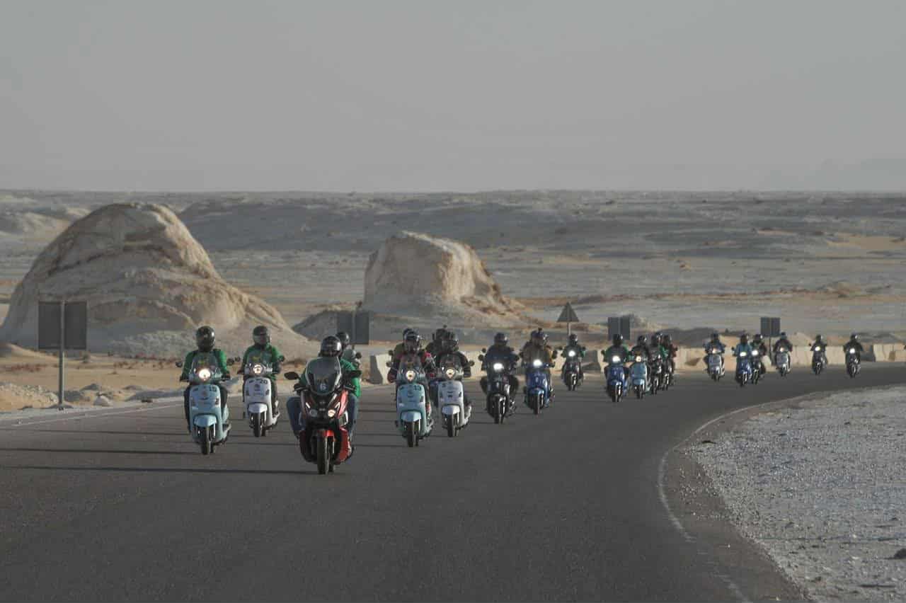 رالي تحدي عبور مصر يمر بمركز الداخلة (2)