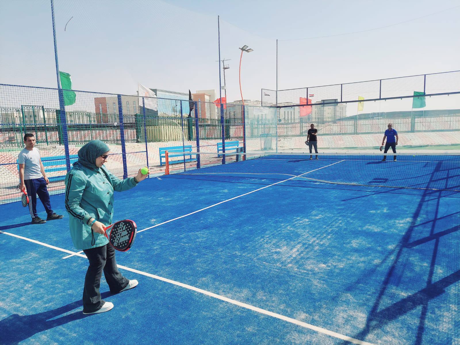 عروض اسكيت وماراثون دراجات..في طابور العرض بحفل العيد القومي للوادي الجديد  (1)