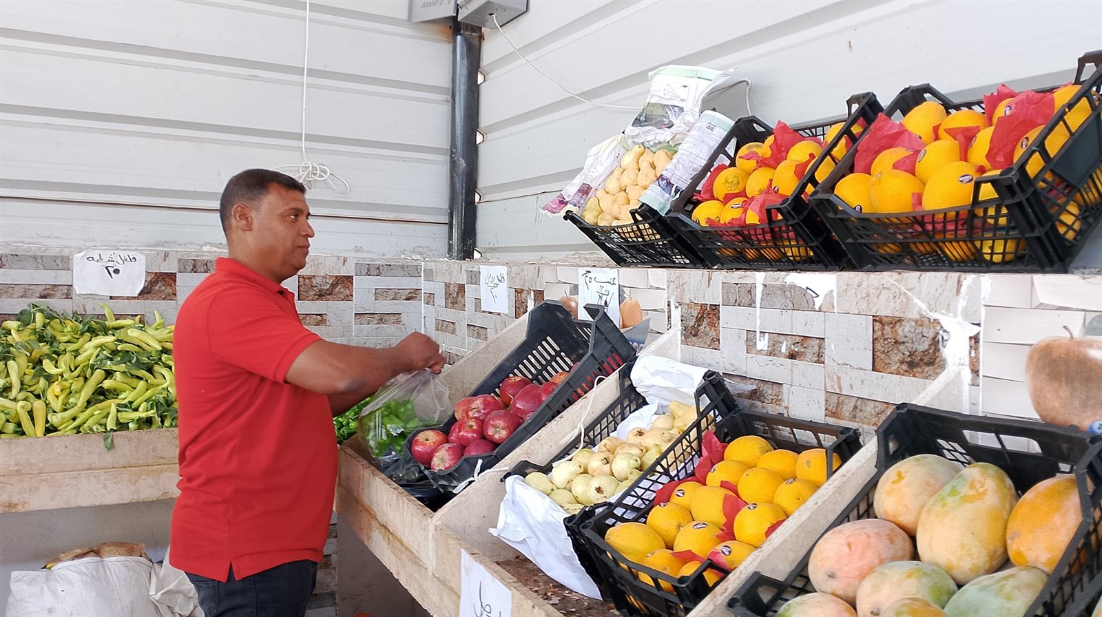 مبادرة لطرح الخضر والفاكهة بأسعار مخفضة بمركز باريس وقراه (4)